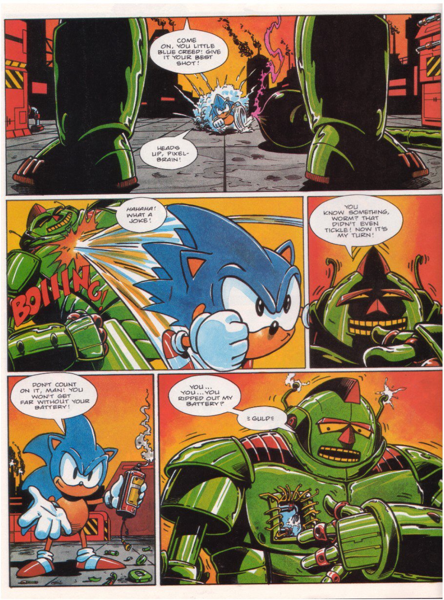 Sonic - The Comic Issue No. 015 Page 7